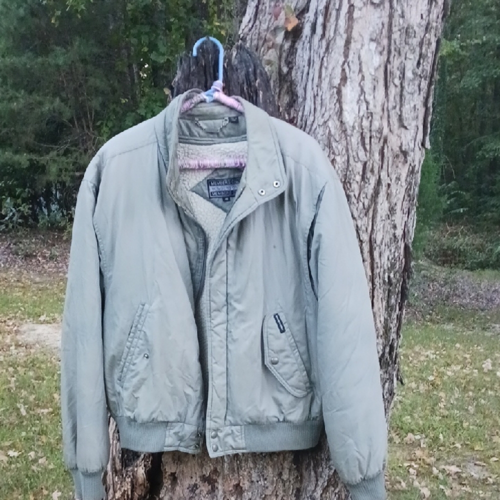 Members Only Light Green Bomber Jacket